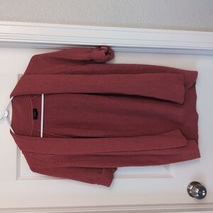 Talbot's short sleeve open front sweater size M